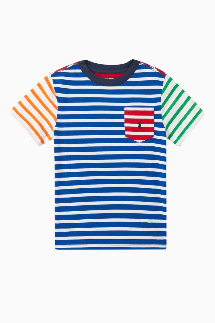 

Knit T-shirt, Blue