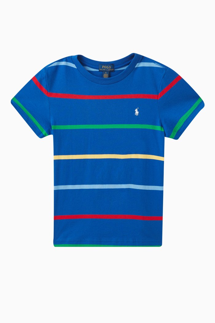

Knit T-shirt, Blue