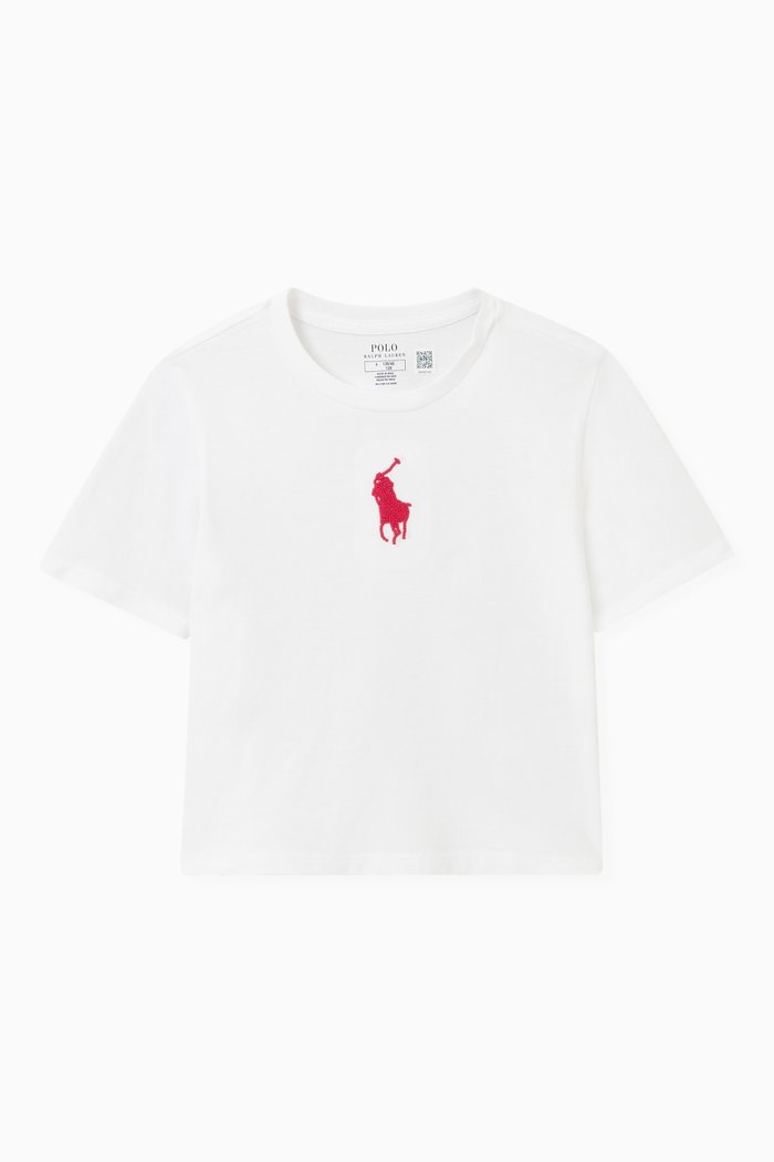 

Logo T-shirt in Cotton, White