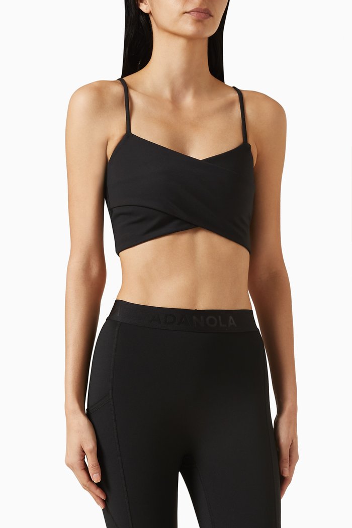 

Ultimate Wrap Bra in Stretch-nylon, Black
