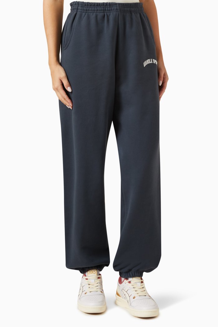

AS Sport Sweatpants in Cotton-fleece, Blue
