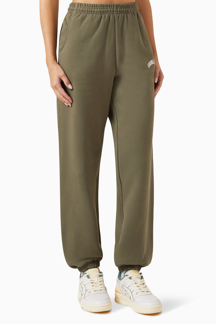 

AS Sport Sweatpants in Cotton-fleece, Green