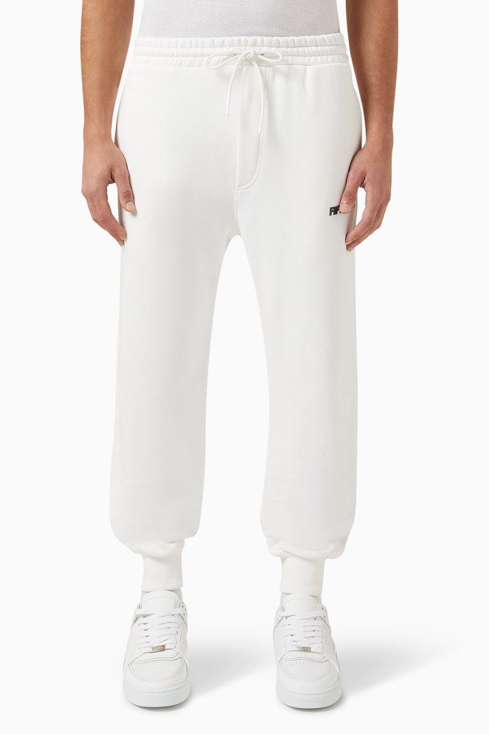 

Regular-fit Logo Sweatpants in Organic Cotton, Neutral