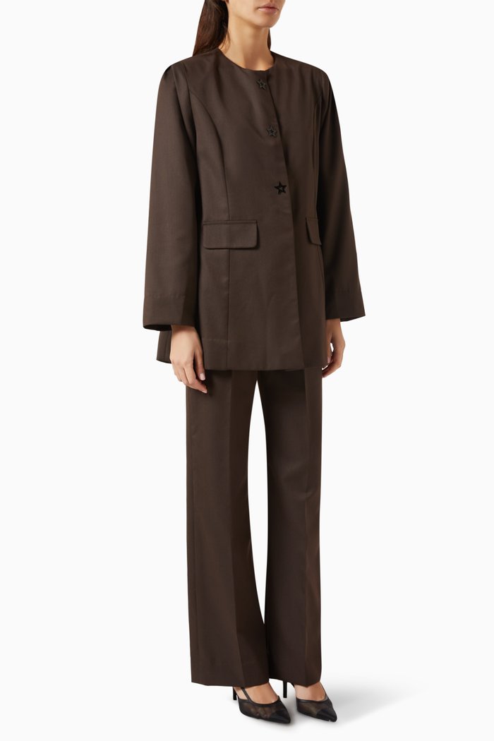 

Celeste Two-piece Set, Brown