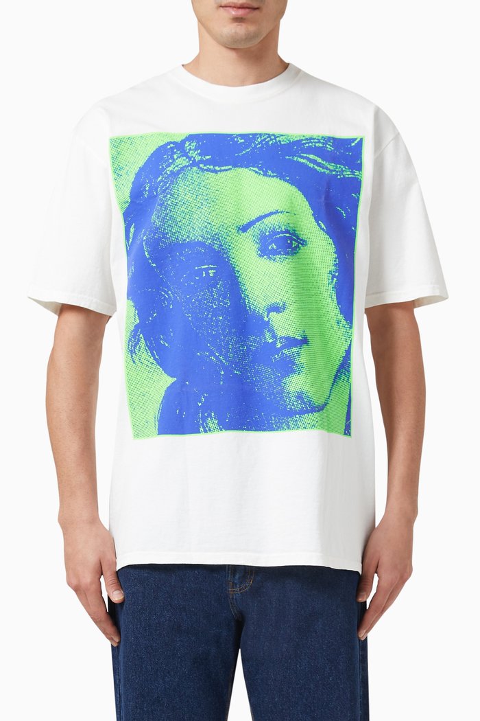 

Venus Graphic-print T-shirt in Cotton-jersey, White