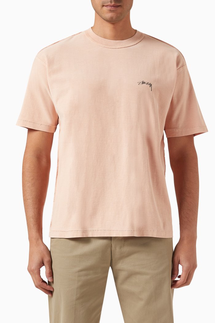 

Inside-out Logo T-shirt in Cotton-jersey, Pink