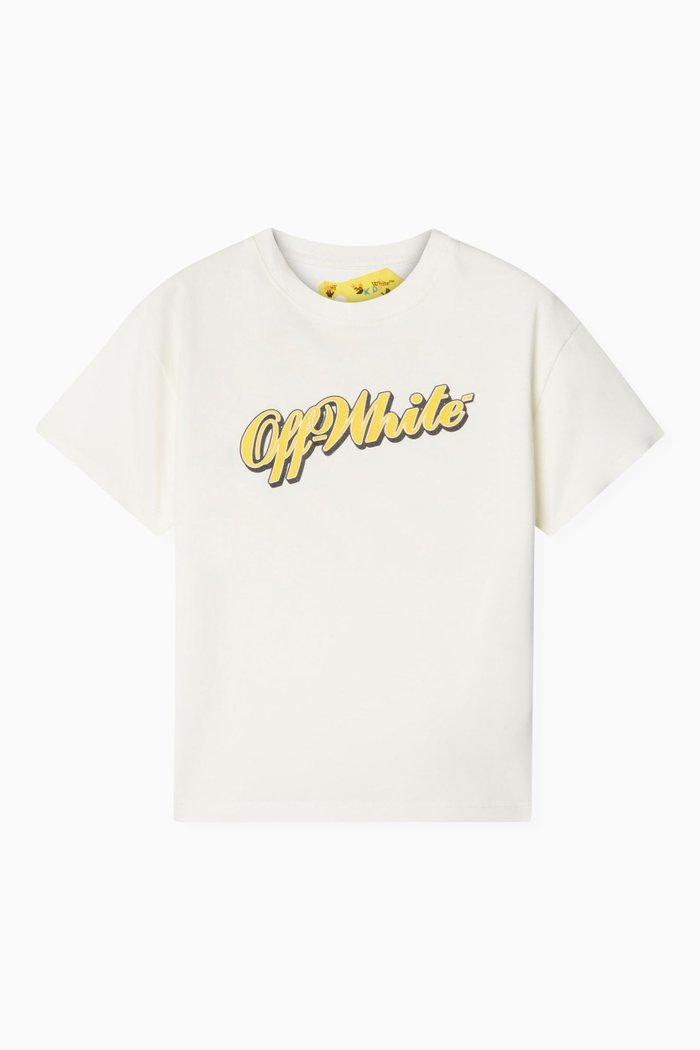 

Baseball Logo T-shirt in Cotton, White