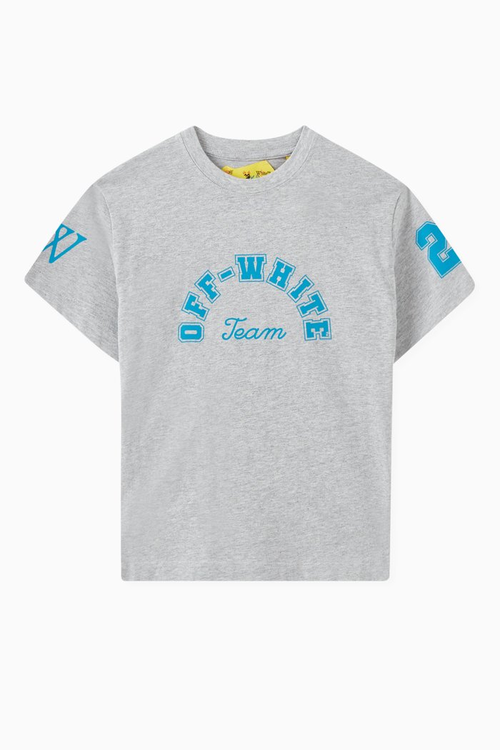 

Team 23 T-Shirt in Cotton, Grey