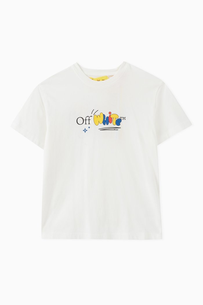 Funny T-Shirt in Cotton, White