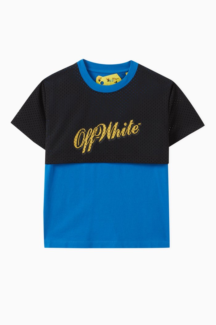 

Logo Baseball T-Shirt, Blue