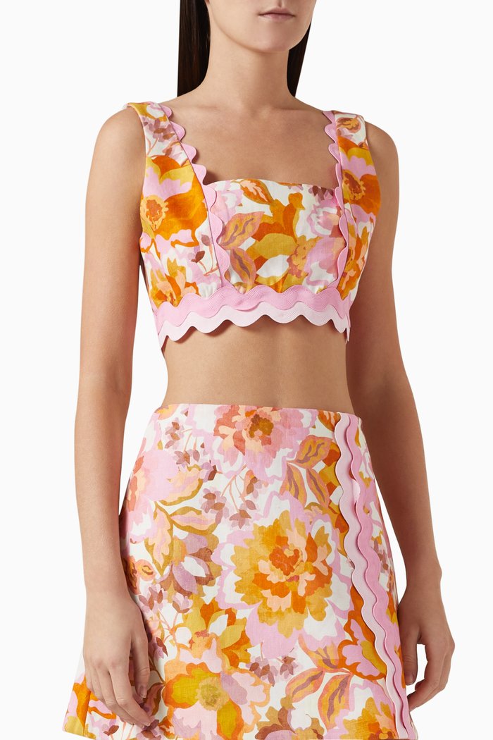 

Paiton Top in Linen, Multicolour