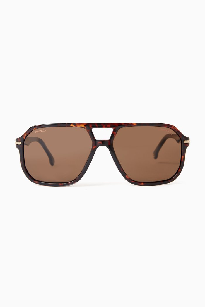 

302/S Sunglasses in Polyamide, Brown
