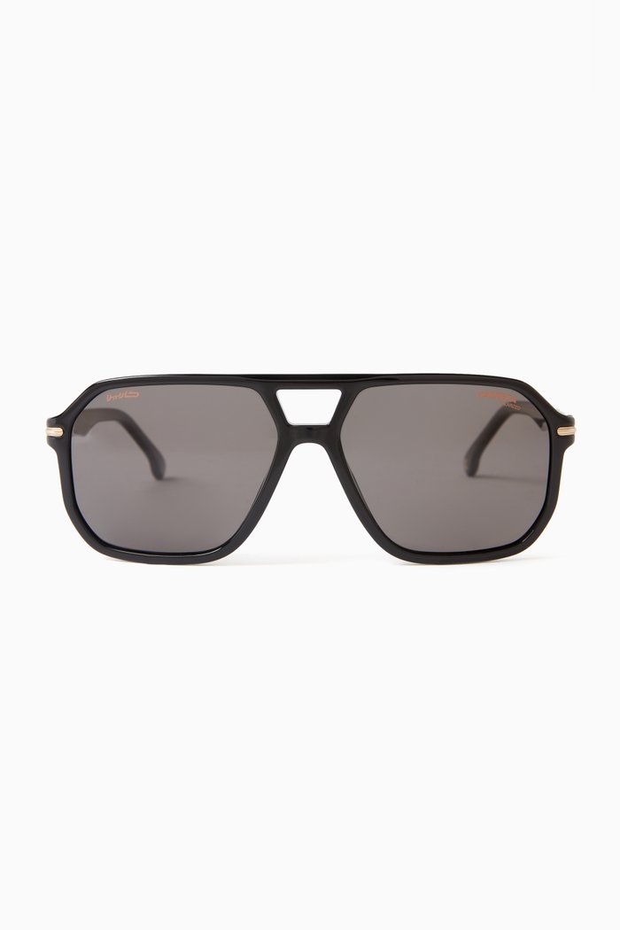 

302/S Sunglasses in Polyamide, Black