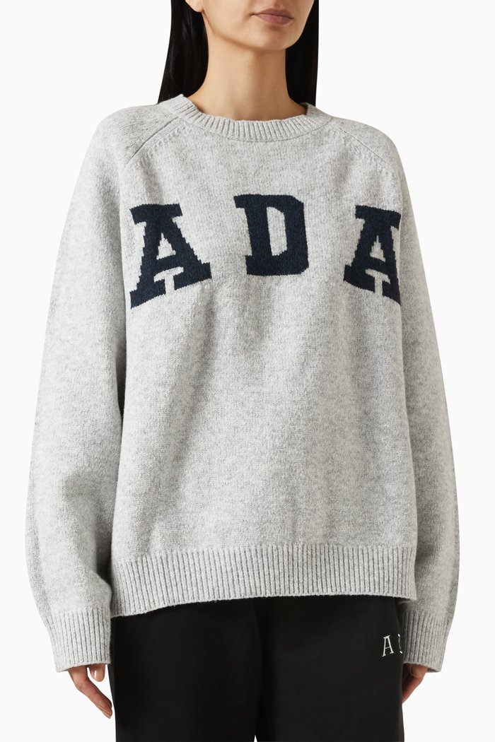 

ADA Sweatshirt in Knit, Grey