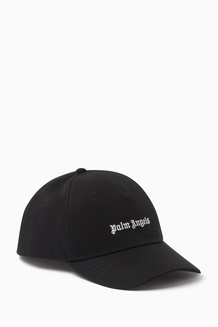

Classic Logo Cap in Cotton, Black