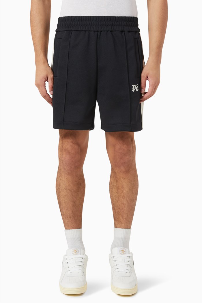 

Monogram Track Shorts, Black