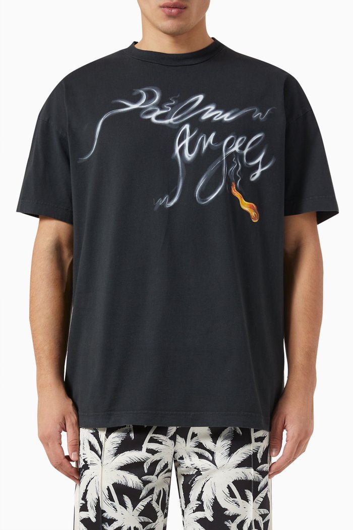 

Foggy PA T-shirt in Cotton, Black