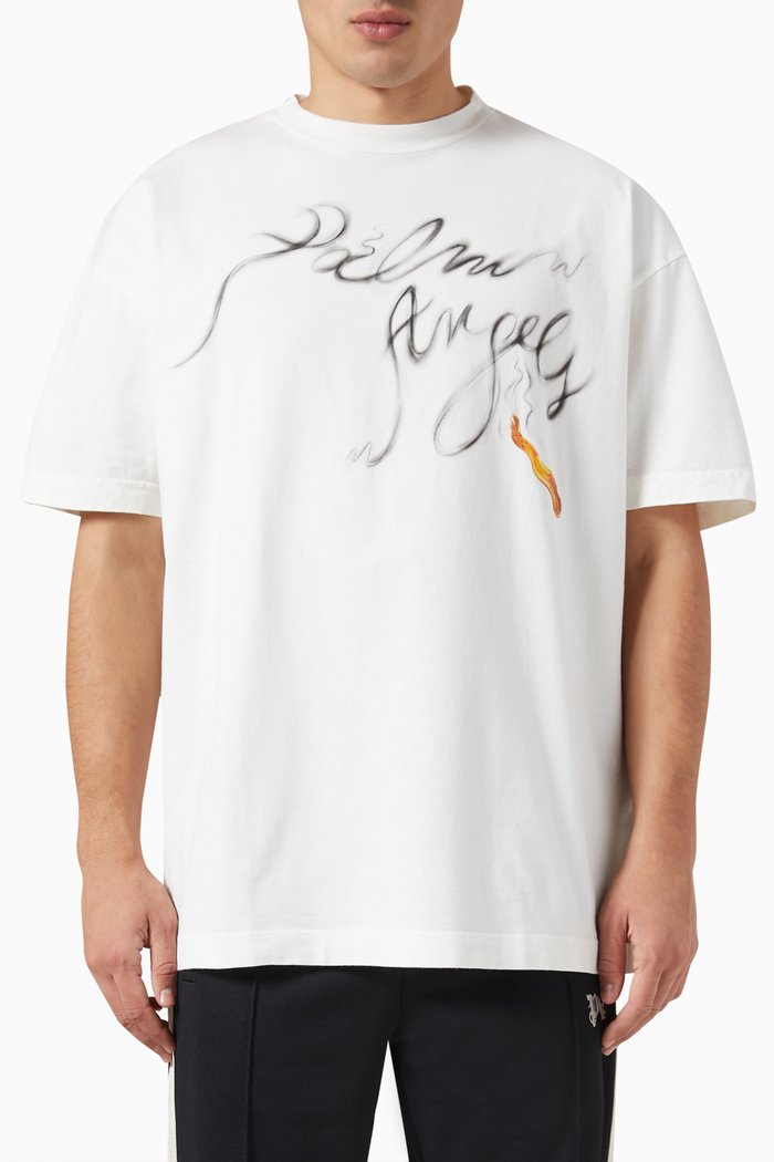 

Foggy PA T-shirt in Cotton, White