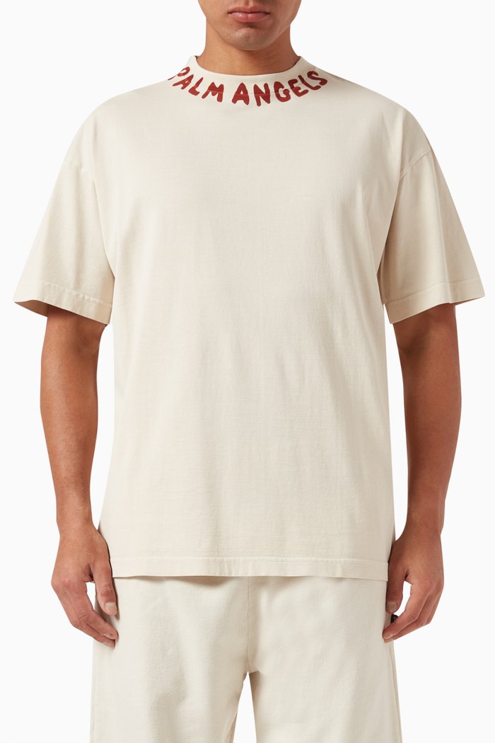 

Logo-print T-shirt in Cotton, White