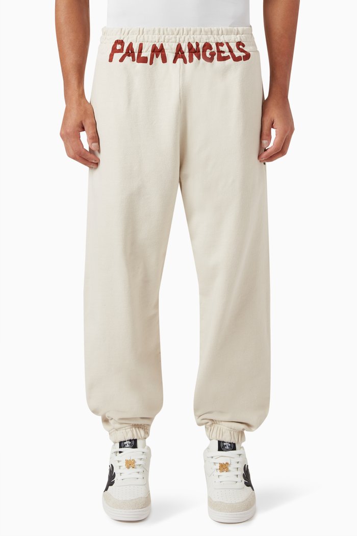 

Logo-print Sweatpants in Cotton, Neutral