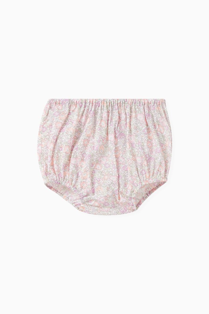 

Floral Print Bloomers in Organic Cotton, Multicolour