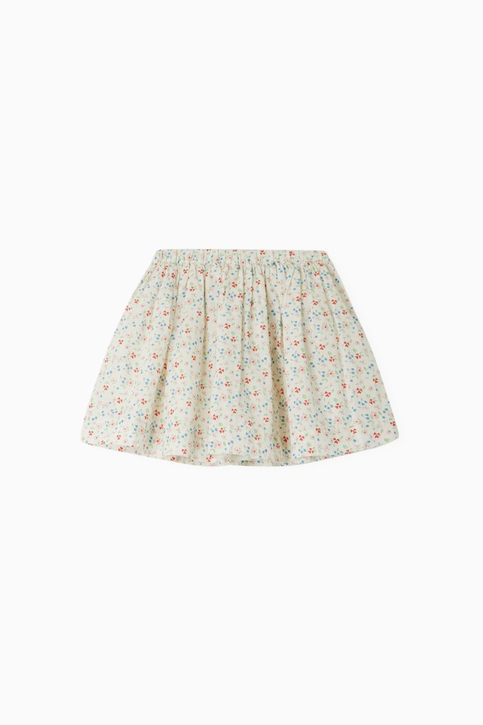

Suzon Skirt in Organic Cotton, White