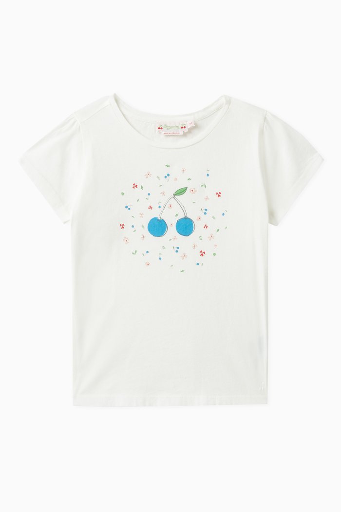 Capricia T-shirt in Cotton Jersey, White