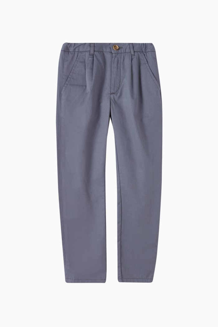 

Stephen Pants in Cotton, Blue
