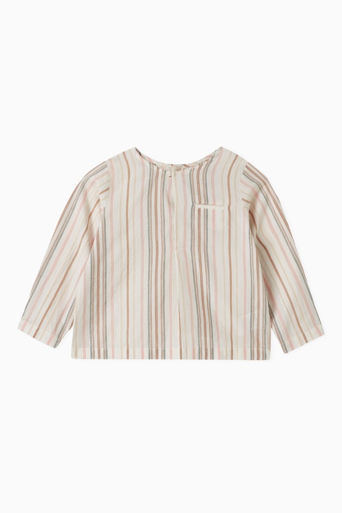 

Gaugin Tunic Top in Organic Cotton, White