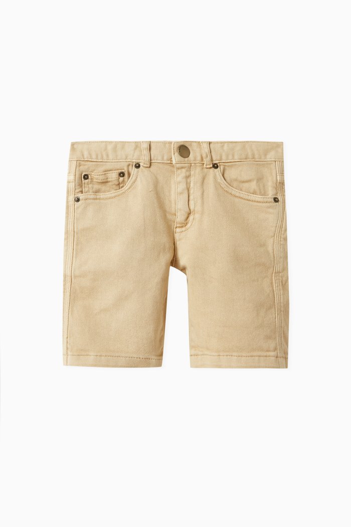 

Corey Bermuda Shorts in Stretch Organic Cotton, Neutral