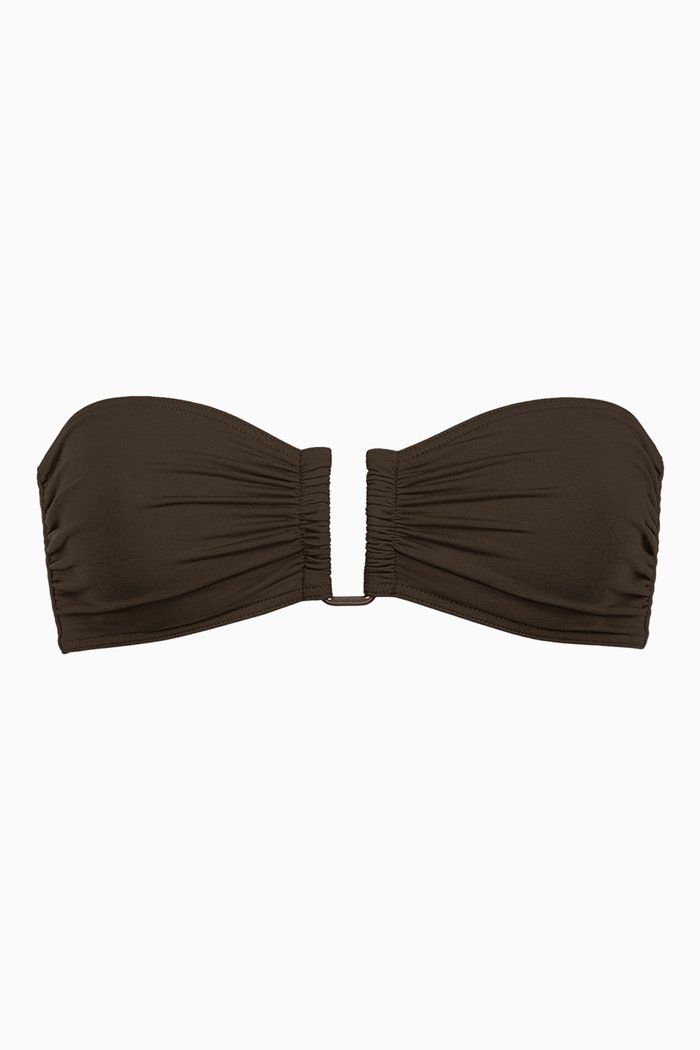 

Show Bandeau Bikini Top, Grey