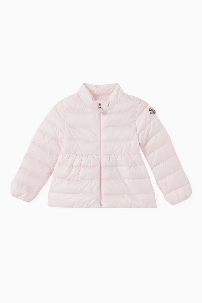Joelle Down Jacket in Nylon, Pink