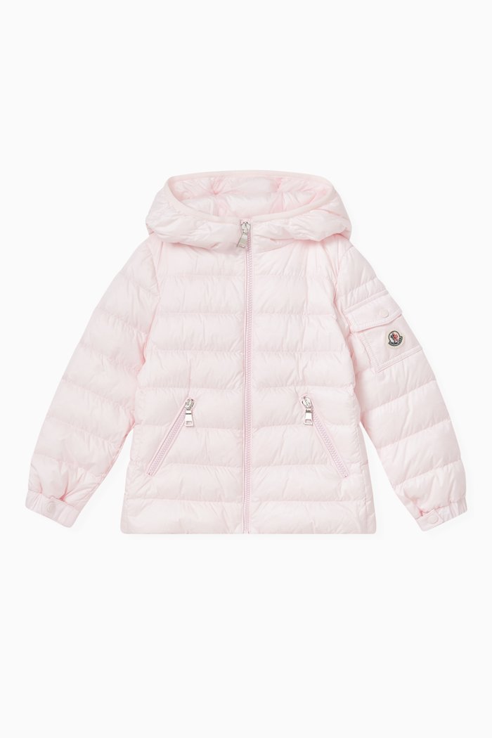 

Gles Down Jacket in Nylon, Pink
