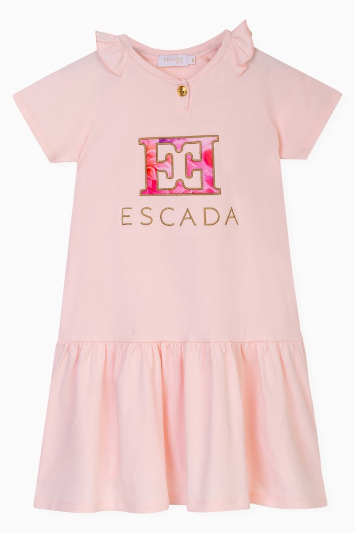 

Logo-print Dress, Pink