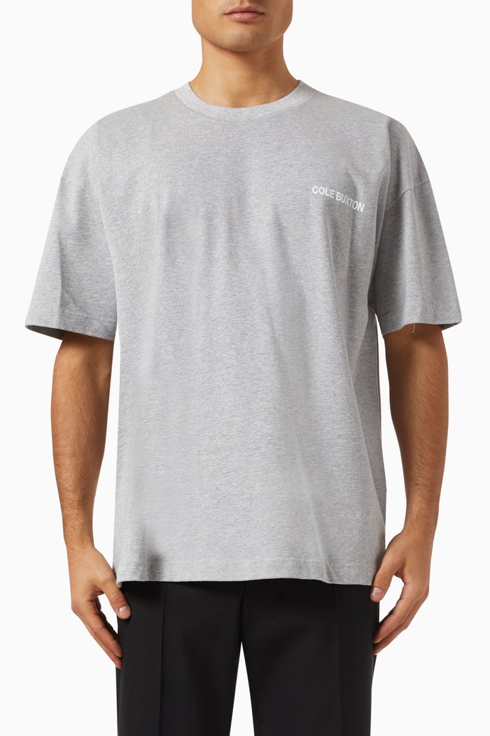 

Sportswear T-shirt in Cotton-jersey, Grey