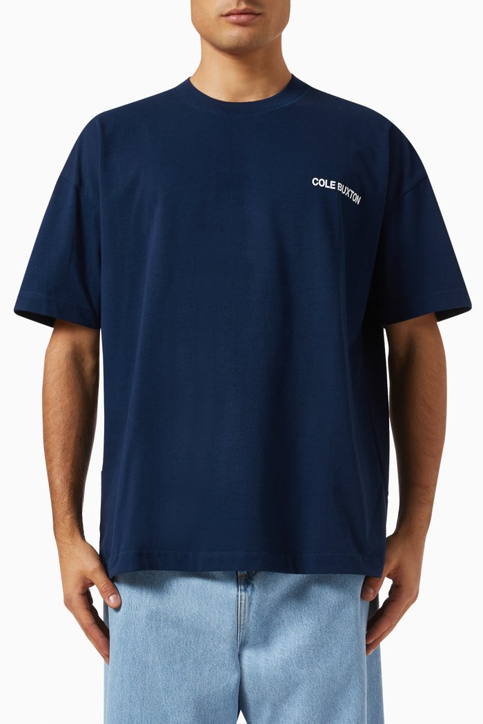 

Sportswear T-shirt in Cotton-jersey, Blue