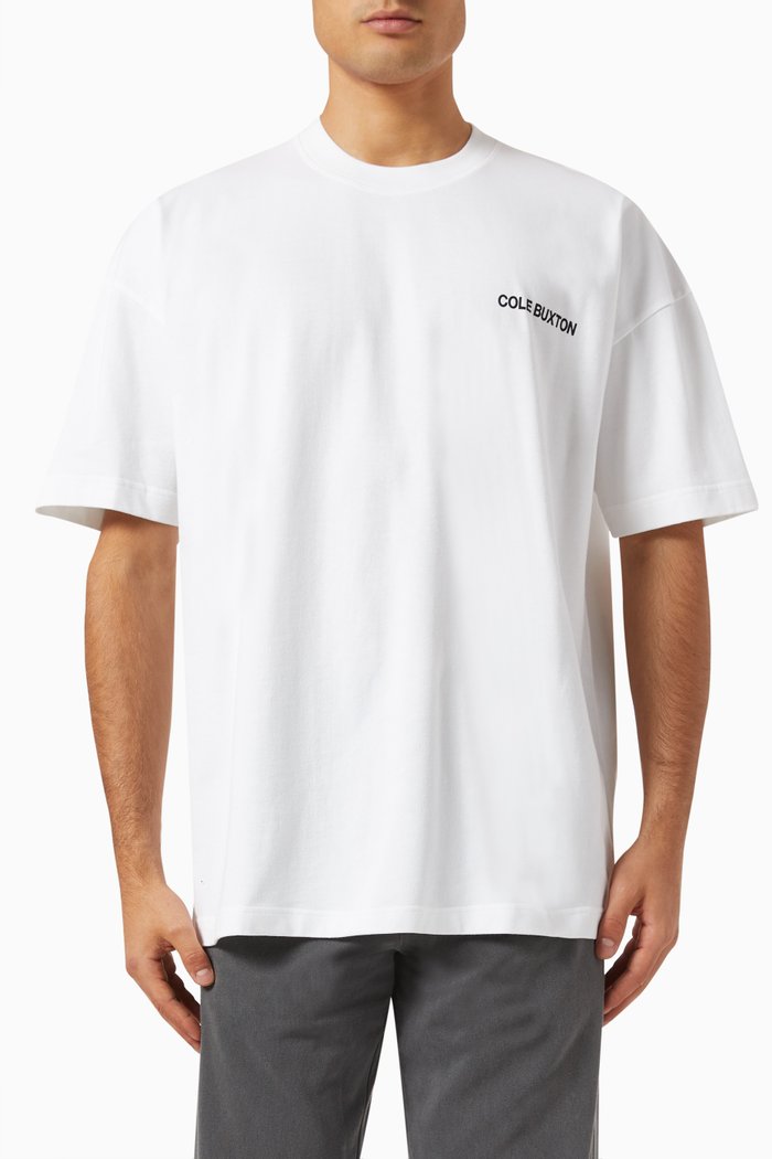 

Sportswear T-shirt in Cotton-jersey, White