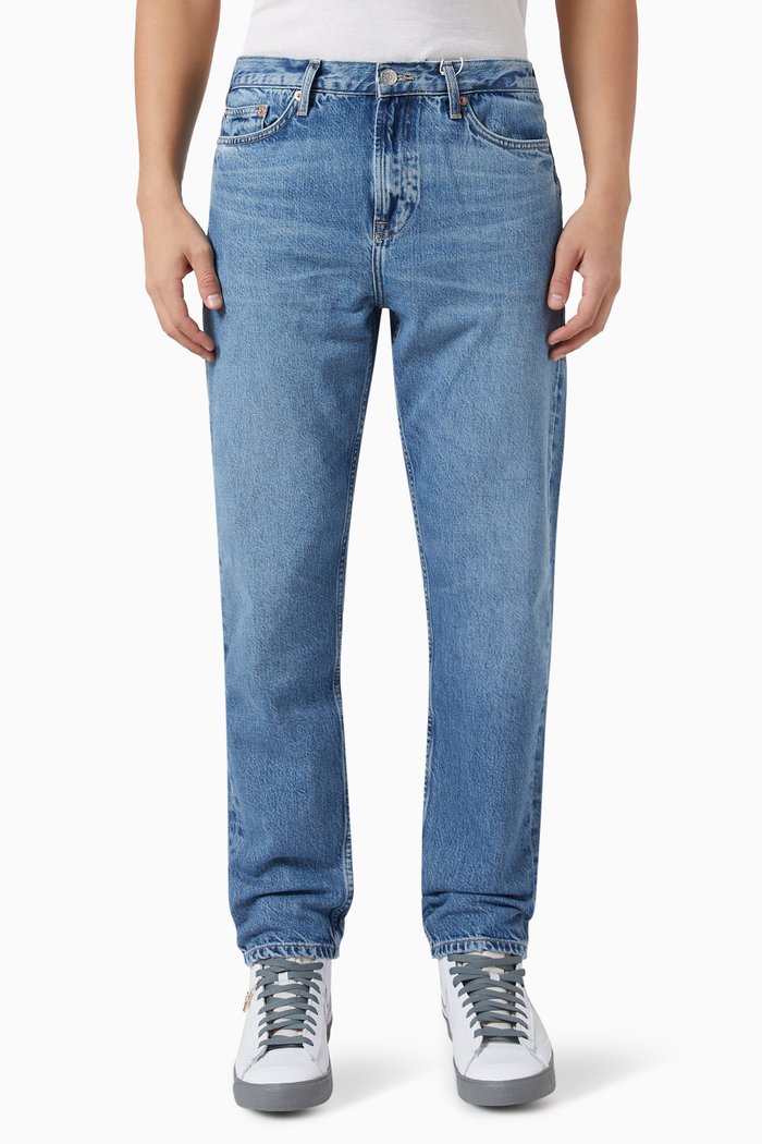 

Cosmo Jeans in Cotton Blend, Blue