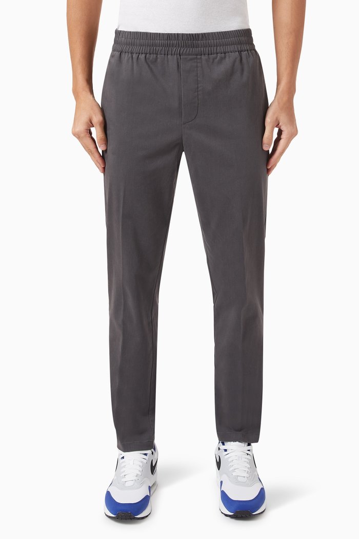

Smithy Trousers in Cotton-blend, Grey
