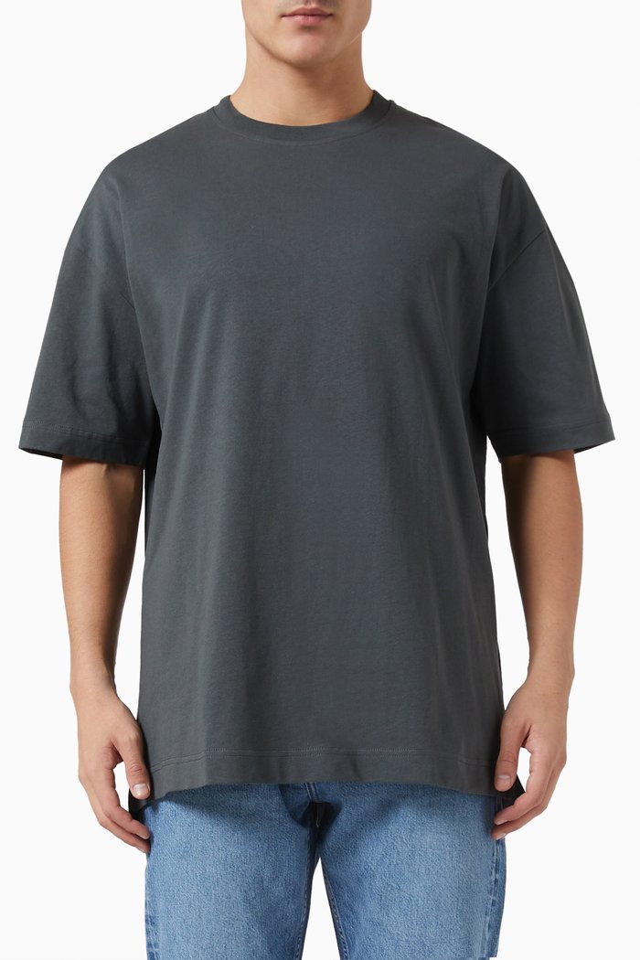 

Joel T-shirt in Organic Cotton, Grey