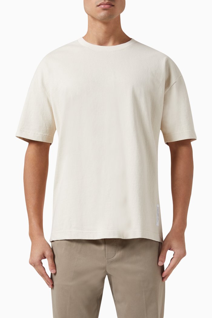 

Nico T-shirt in Recycled Cotton Jersey, Neutral