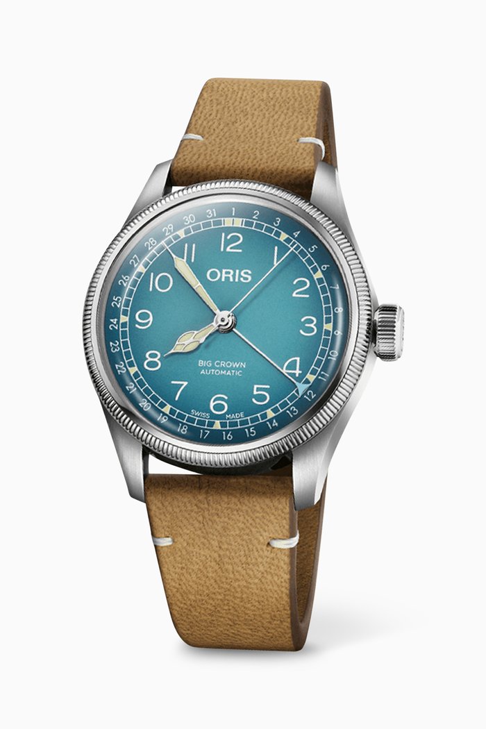 

x Cervo Volante Big Crown Pointer 38mm Watch Set, Blue