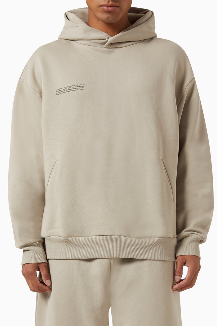 DNA Hoodie in Cotton, Grey