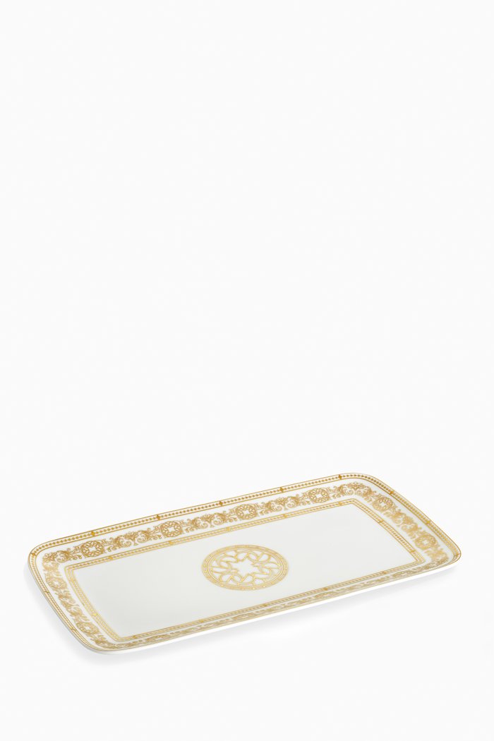 

Opera Gold Sandwich Platter in Fine Bone China