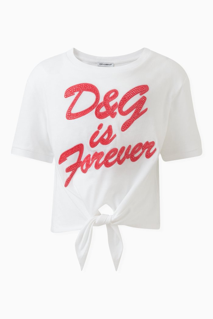 

Logo T-shirt in Cotton, White