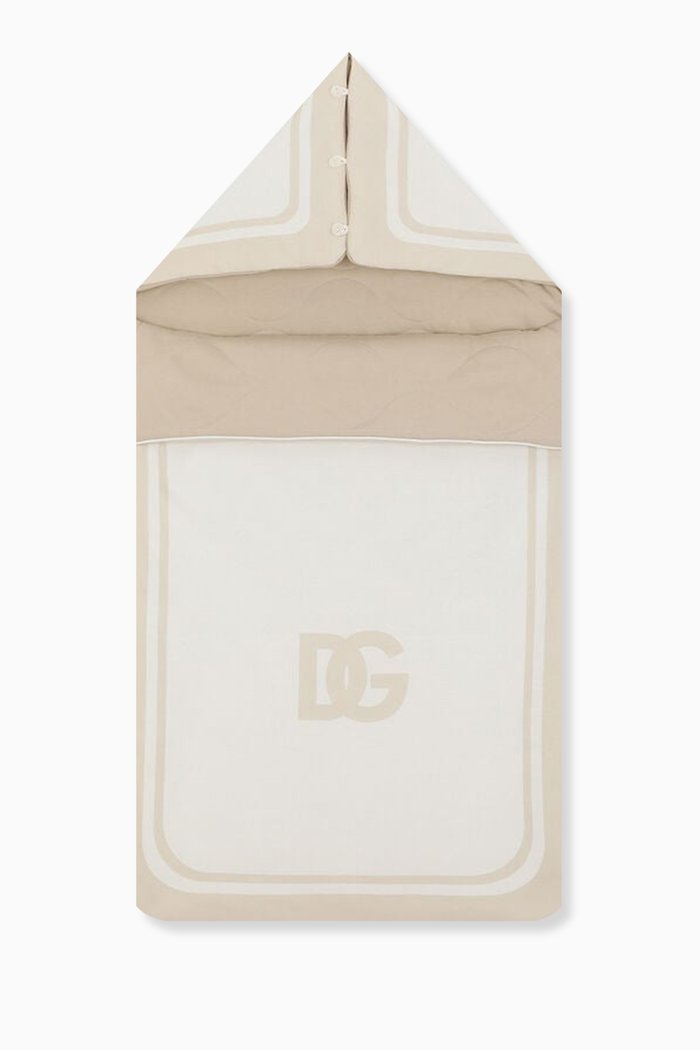 

DG Logo-print Sleeping Bag in Cotton-jersey, Multicolour