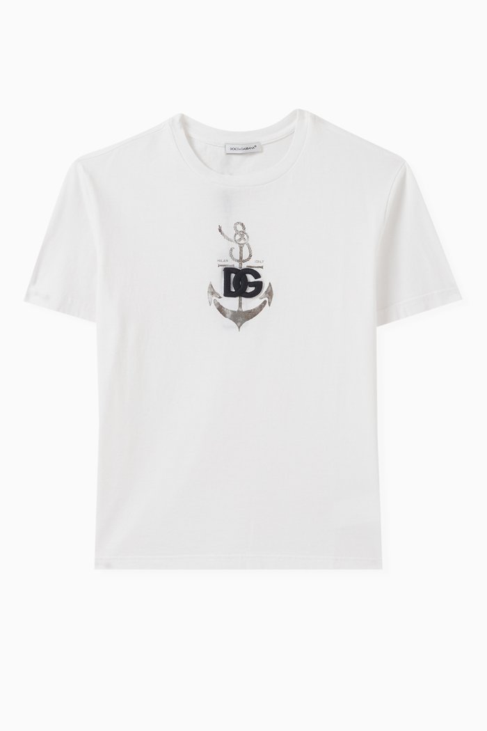 

Logo T-shirt in Cotton, White