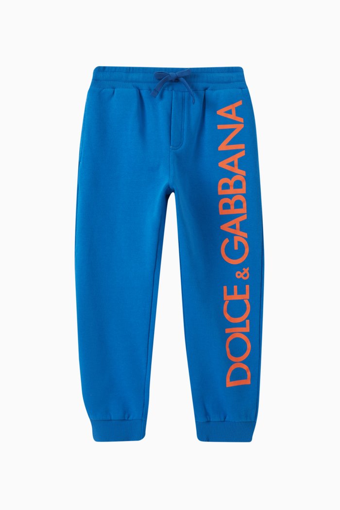 

Logo-print Sweatpants in Cotton, Blue