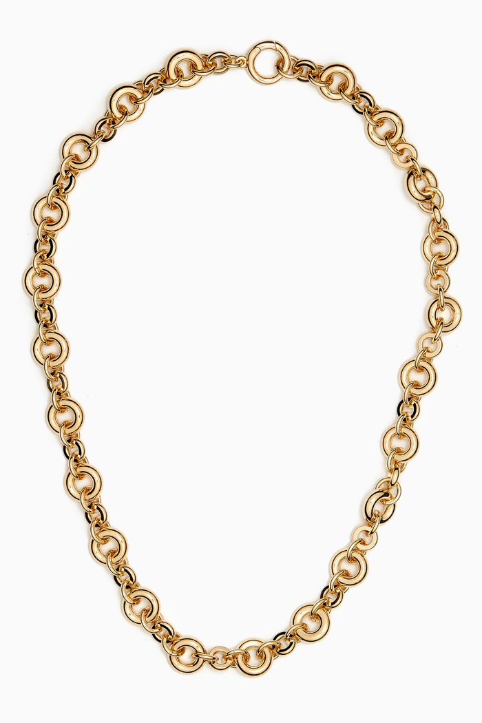 

Isola Necklace in 14kt Gold-plated Brass