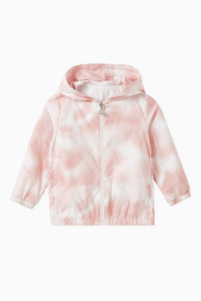 

Faite Hooded Jacket in Nylon, Pink